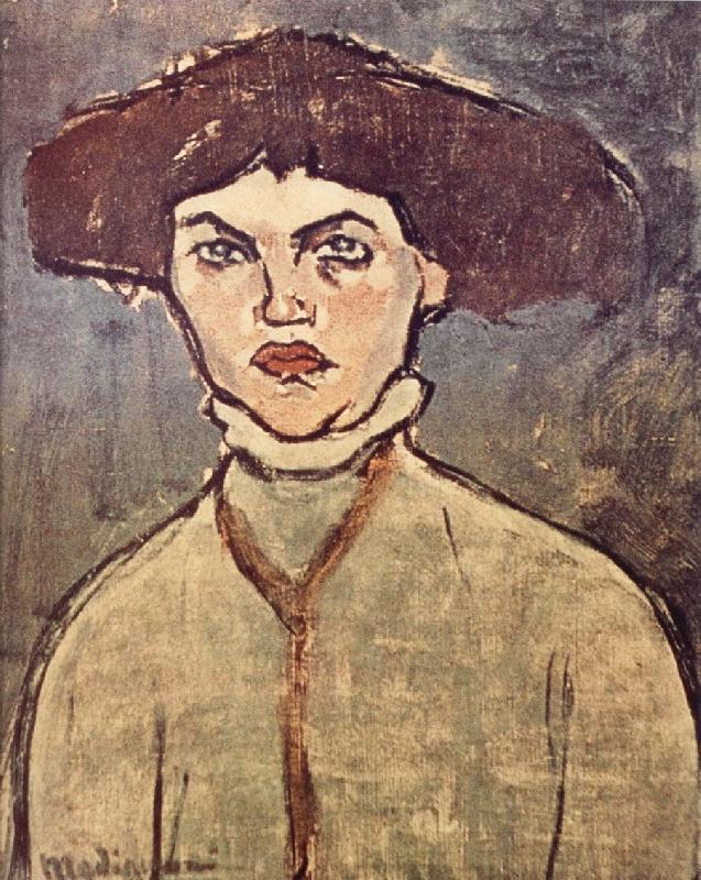 Amedeo Modigliani Head of a young woman China oil painting art